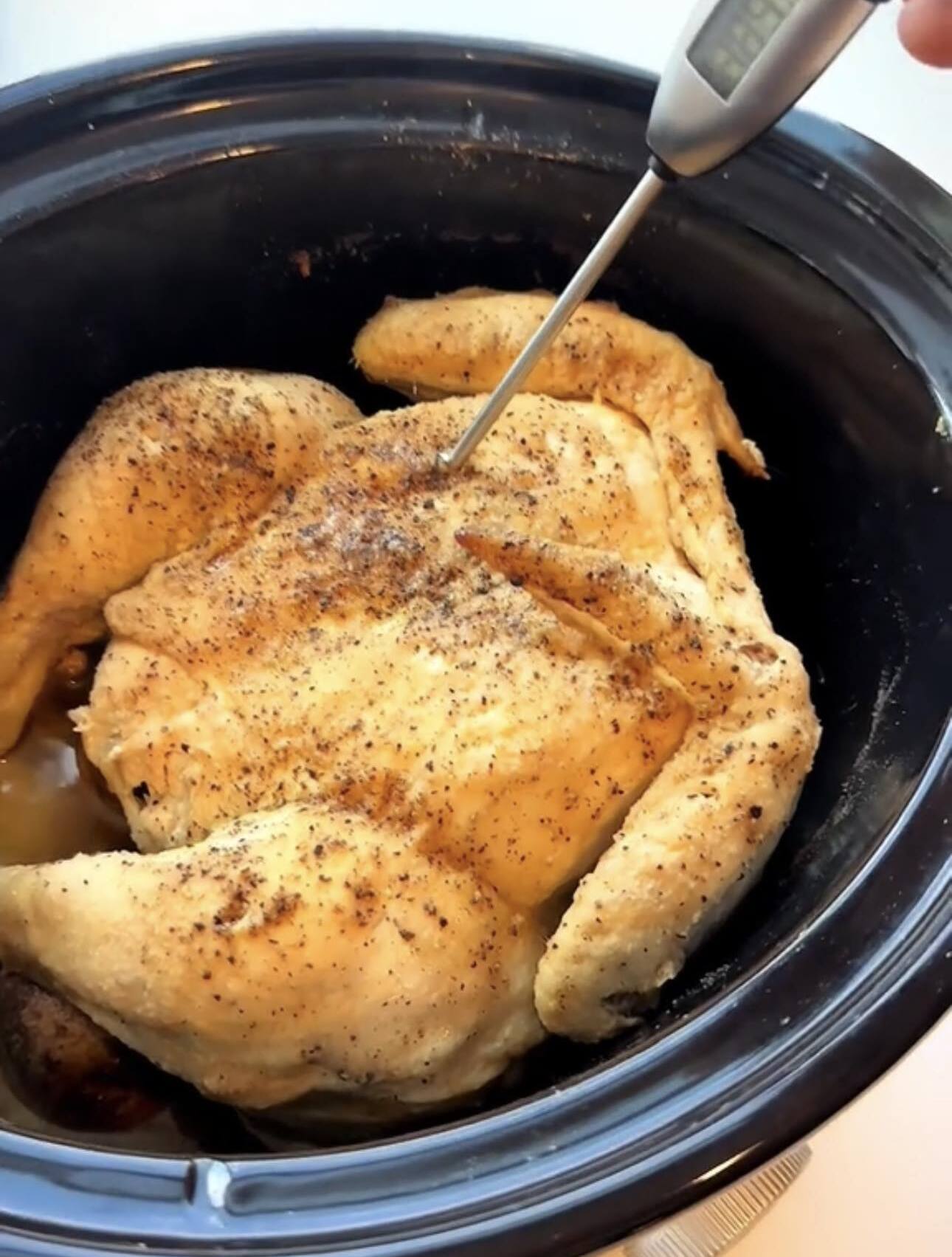 Slow Cooker Spatchcock Chicken Good Vibes Cooking