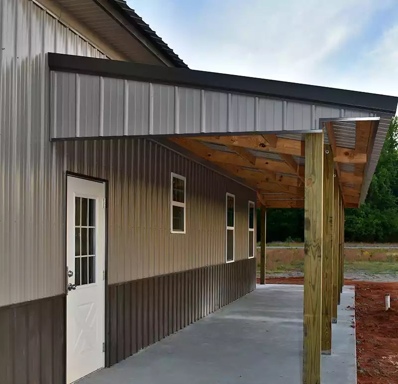 Pole Barn Packages Good View Metals