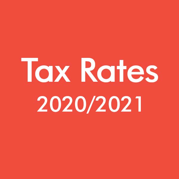 New Tax Rates 2020/2021 Goodwille