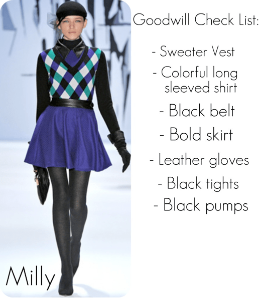 How To ReMake NY Fashion Week at Your Local Goodwill A GOOD LOOK by