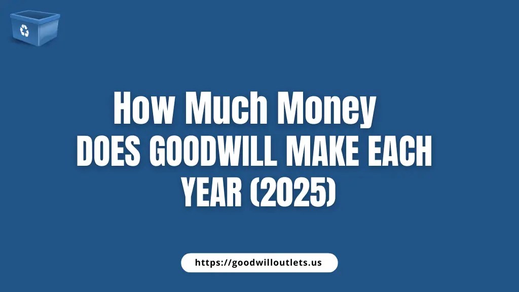 How Much Money Does Goodwill Make Every Year? [2025 Revenue Breakdown]