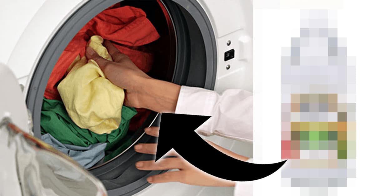 Put This Common Ingredient You Have at Home Into Your Washing Machine