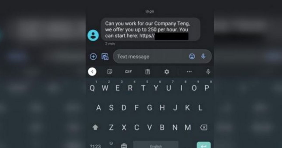 SPF Warns of Fake Job Offers That Promises 250 Per Hour Goody Feed