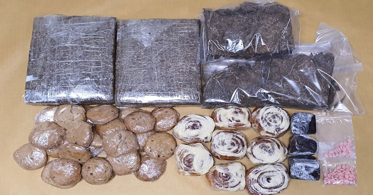 Drugs Hidden in Baked Goods & Butter Seized in CNB Raid Goody Feed