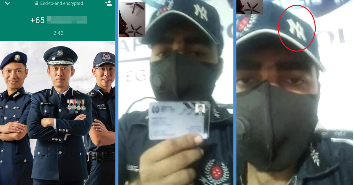 Scammer Allegedly Even Wears SPF Uniform in Video Calls to Scam Others