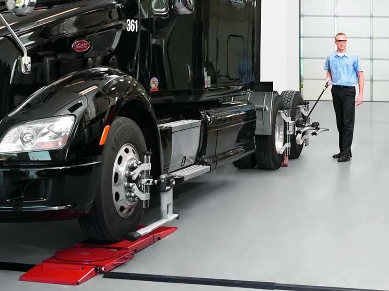 Heavy Duty Tire and Wheel Alignment Mobile Wheel Alignment