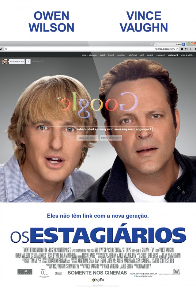 'Os Estagiários' ganha poster e data de estreia no Brasil Google