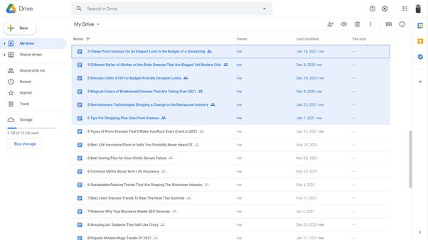 How To Select Multiple Files On Google Drive HowTo