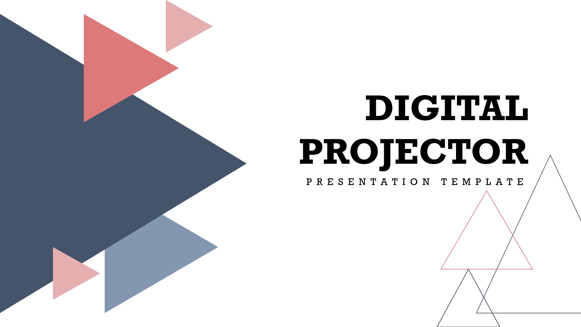 Digital Projector · Business & Finance, Technology · Google Slides