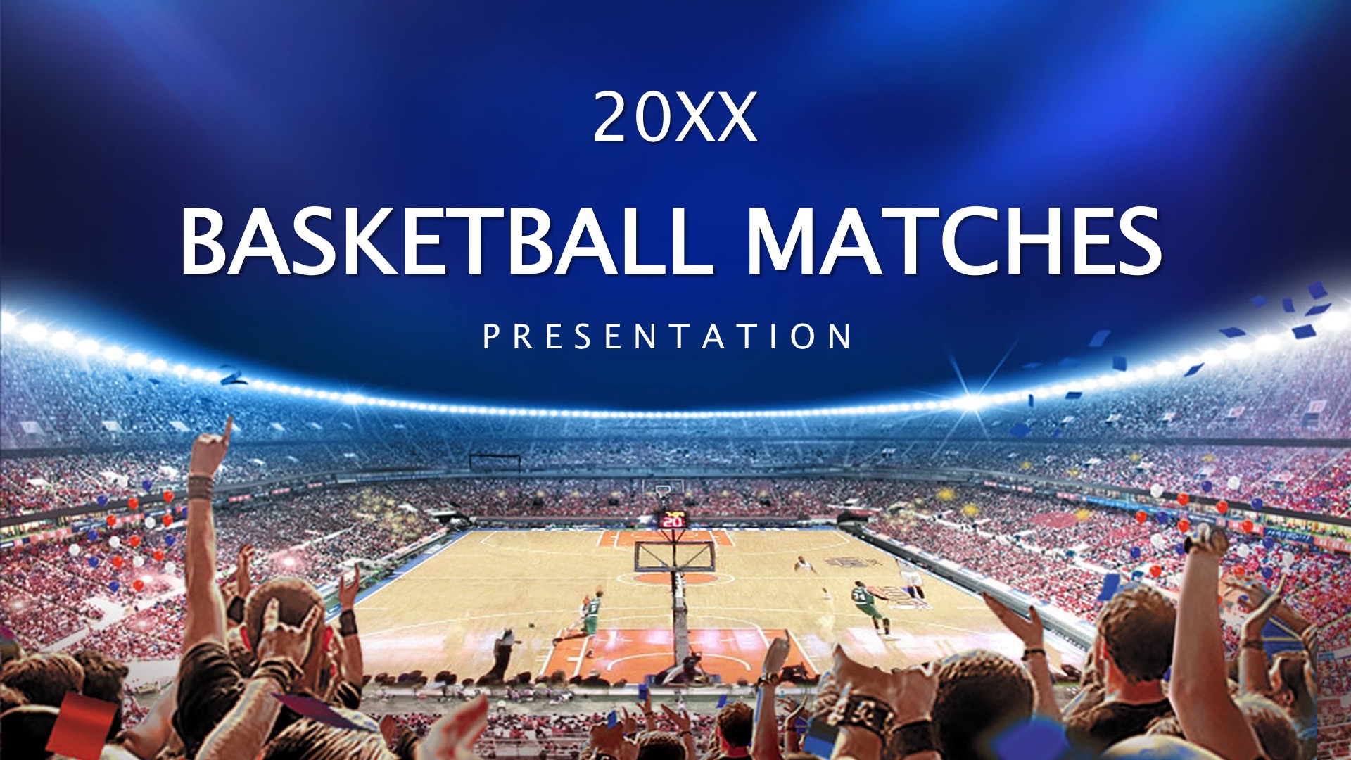Basketball Matches Presentation · Games, Sports · Google Slides Templates