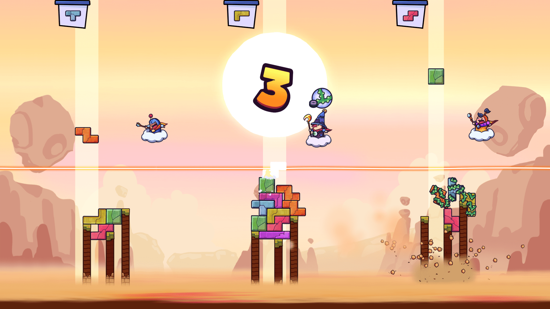 'Tricky Towers' — Built Brilliantly Goomba Stomp