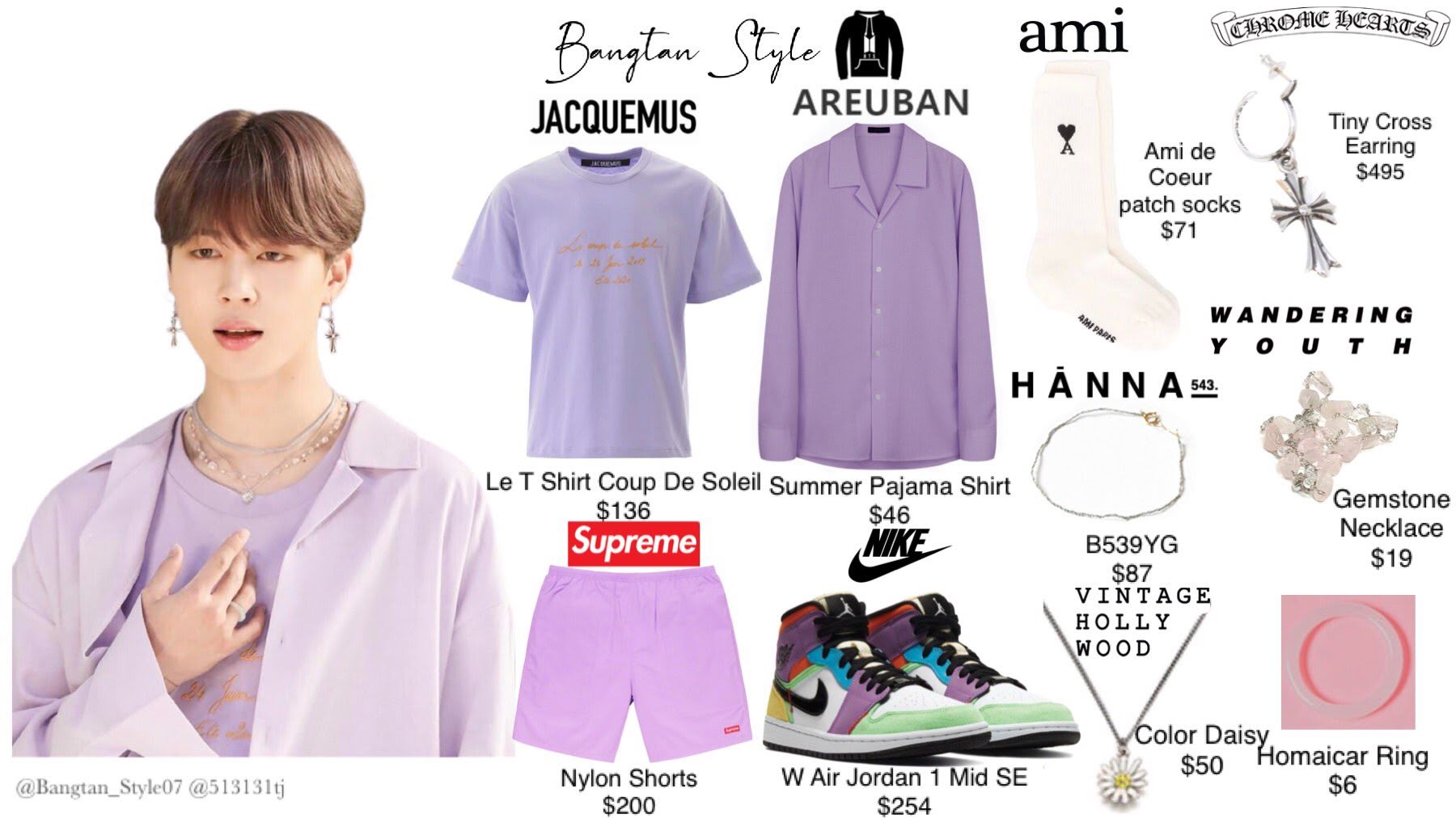 The Pastel Outfits Worn by BTS in their “Dynamite” Music