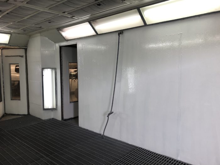 Temporary Paint Booth Protection Commercial Peelable Booth Coating Goop Guys