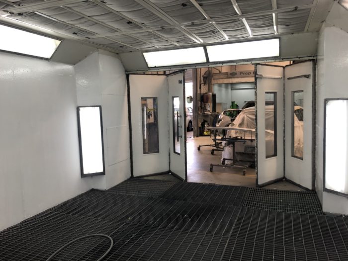 Temporary Paint Booth Protection Commercial Peelable Booth Coating Goop Guys