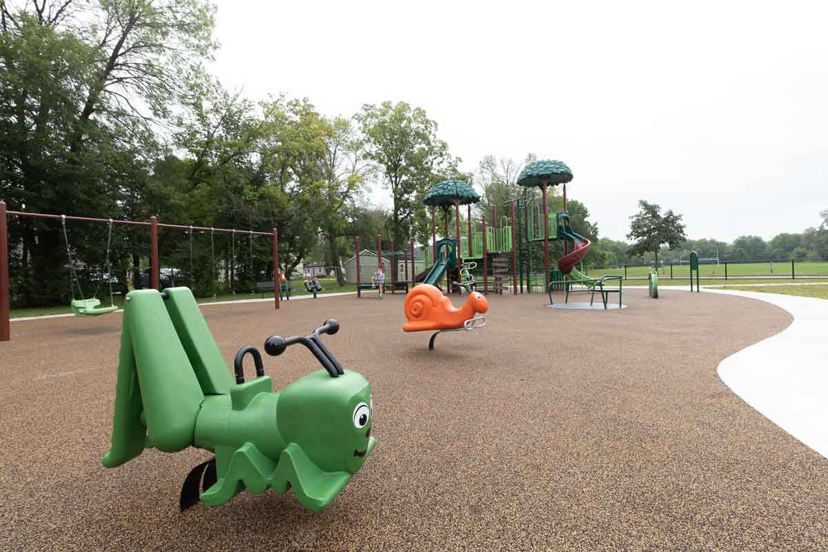 Park Profile Fun at Congress Field Tot Lot Playground! Go Oshkosh Kids