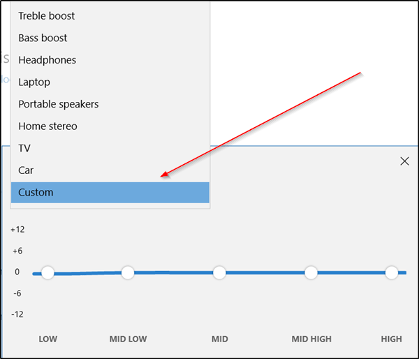 آموزش تنظیم اکولایزر در اپلیکیشن Groove Music در ویندوز 10