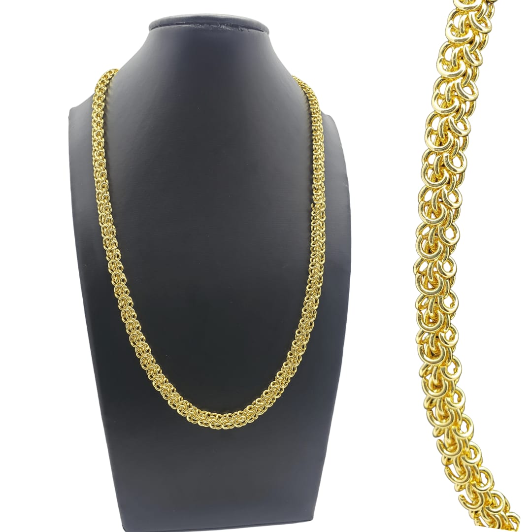 Rolled Spanish Link Flat Chain Goozone