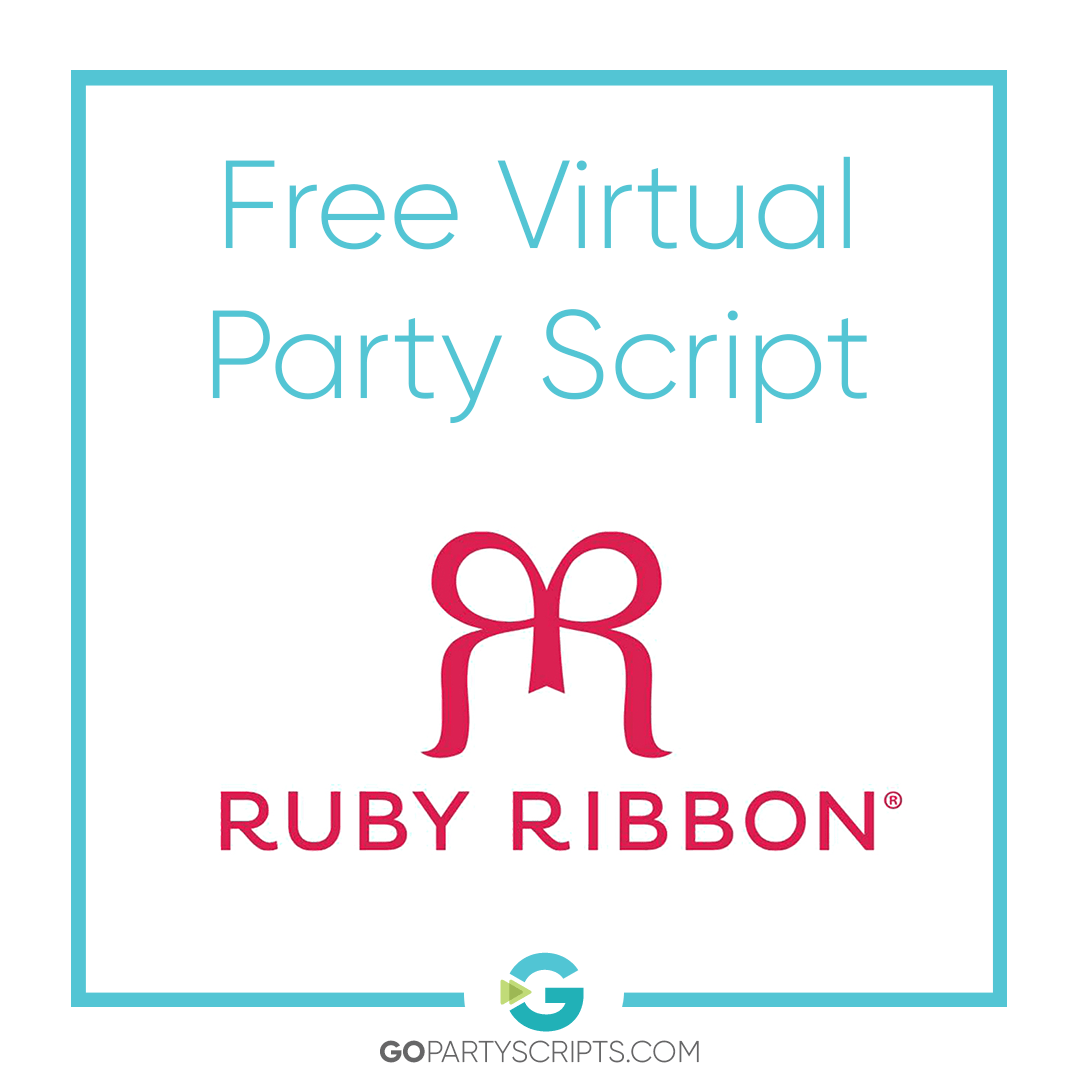 Free Ruby Ribbon Virtual Sales Party Script Package My Blog
