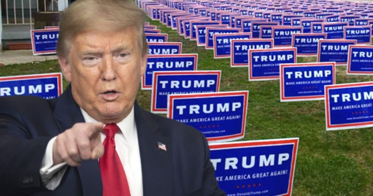 Don't Toss Out Your MAGA Signs Just Yet It Looks Like Donald Trump