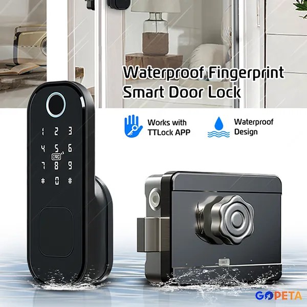 The Best Weatherproof Smart Outdoor Lock Free Installation