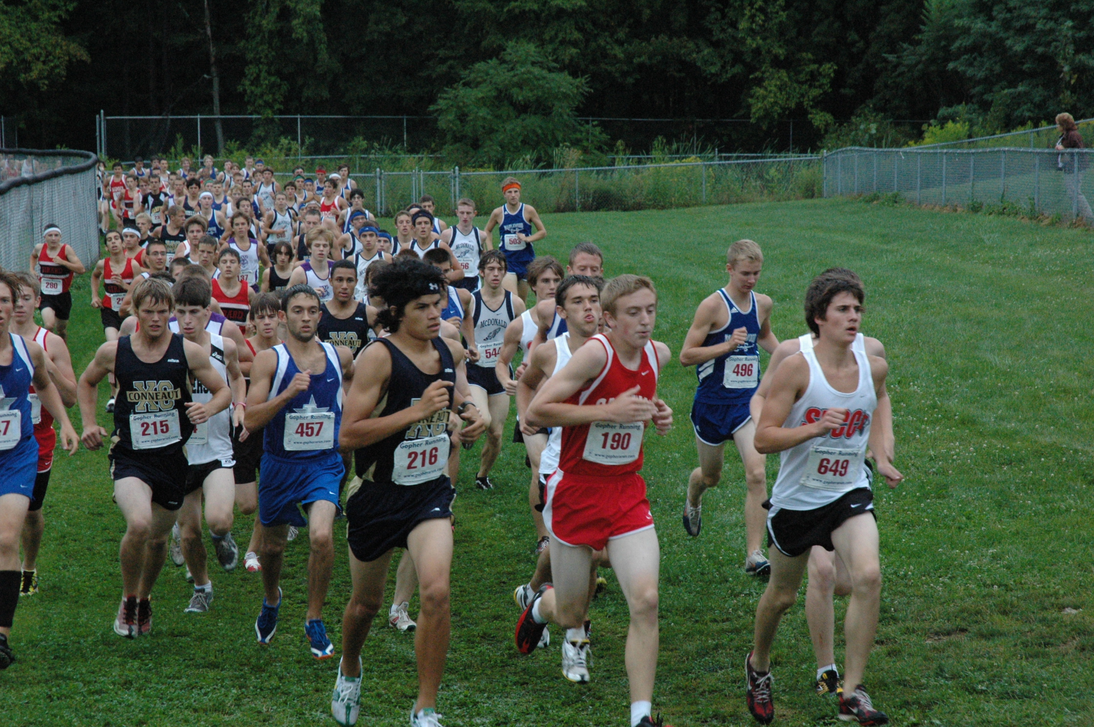 2020 Oscar Grant Maplewood Invitational Gopher A Run