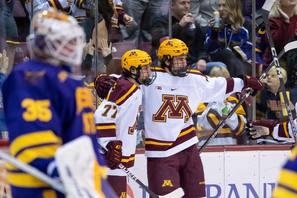 Rookie Jimmy Snuggered's Three Goal Performance Propels Gophers Over