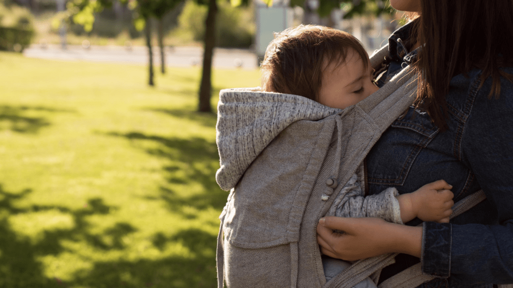 6 Easy Steps to Nursing In a Baby Carrier Go Places With Kids