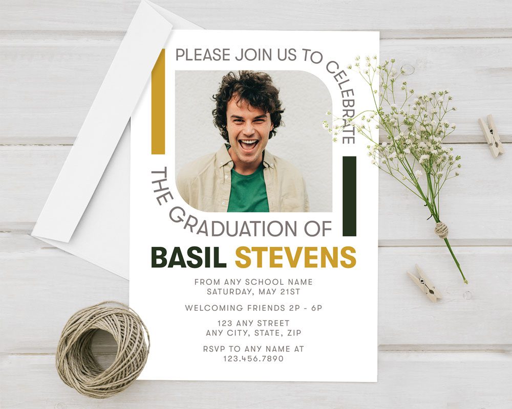 Graduation Party Invite Go Print Plus