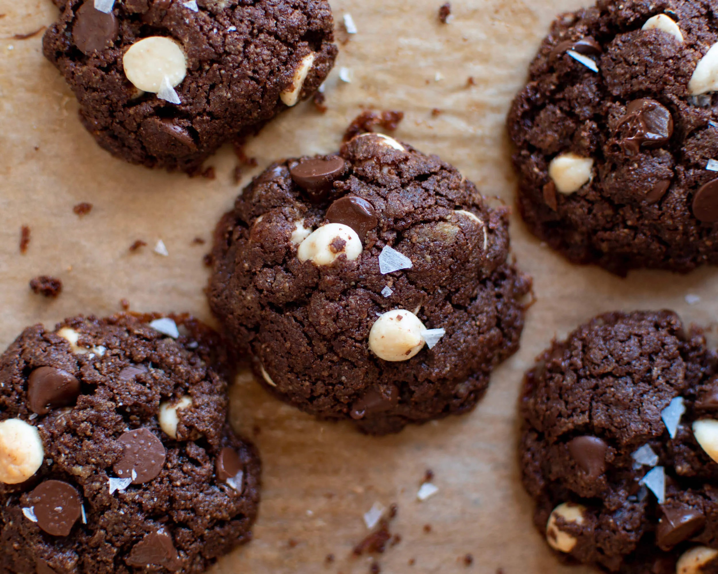 Chocolate Pumpkin Seed Butter Cookies Go Raw