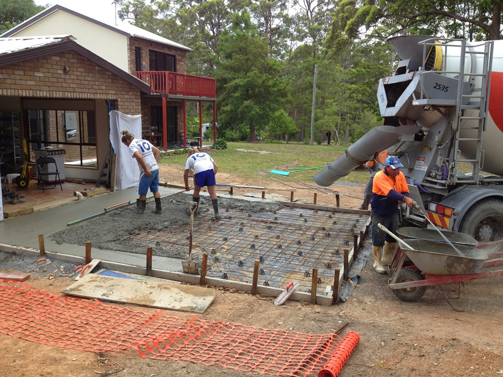 Concrete Slabs Coffs Harbour Gordon King Constructions