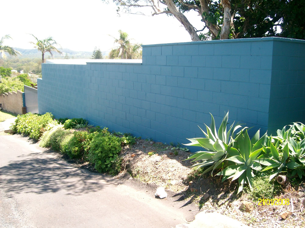 Landscaping and Retaining Walls Coffs Harbour Gordon King Constructions