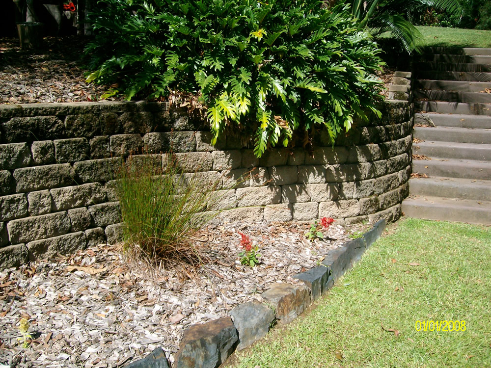 Landscaping and Retaining Walls Coffs Harbour Gordon King Constructions