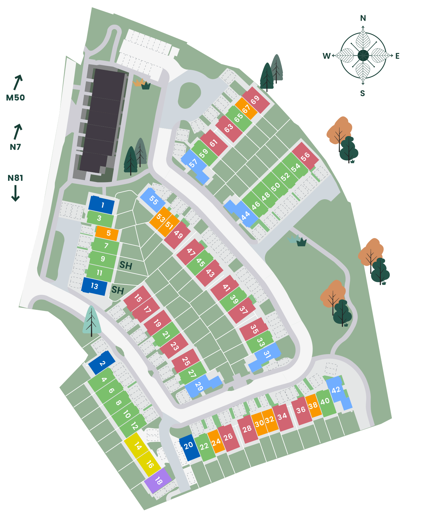 Gordon Park Kingswood Citywest Large 2 and 3 Bed Family Homes