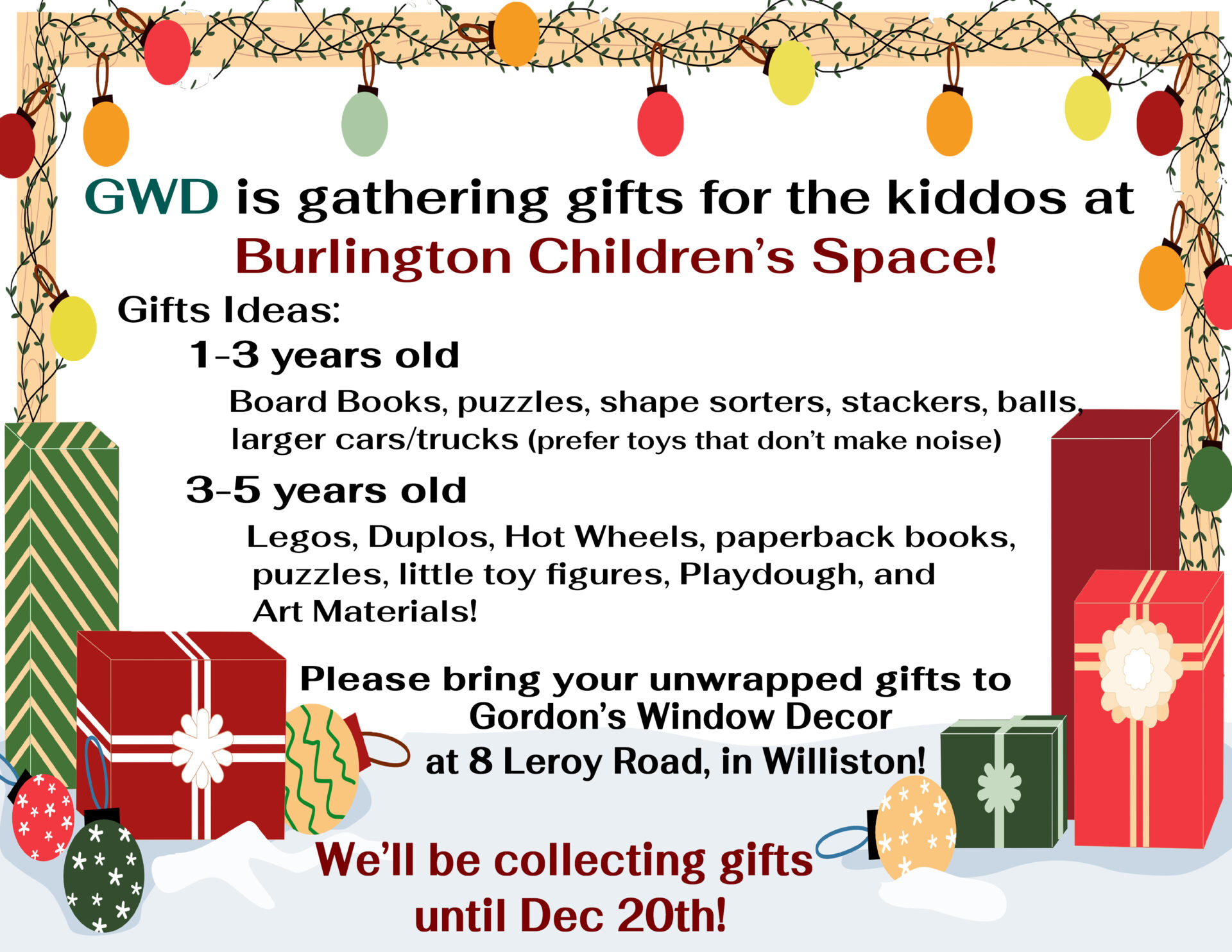 GWD bringing more JOY this holiday! Gordon's Window Décor Home of EcoSmart Shades