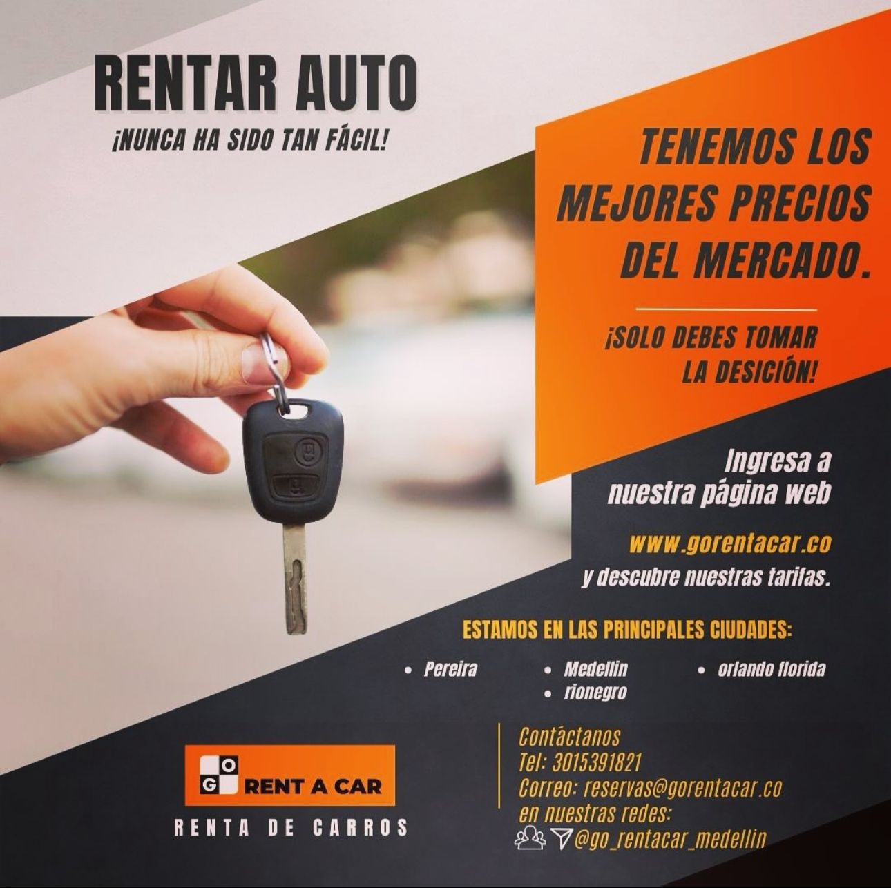 Car Rental in Medellín Go Rent a car Medellín