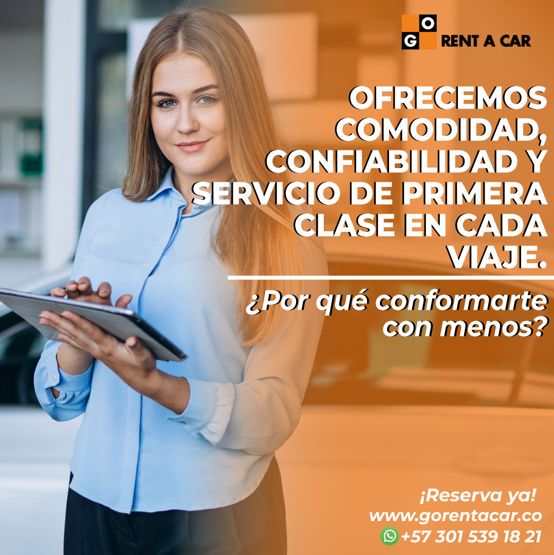 Rent a car Rionegro y Medellín