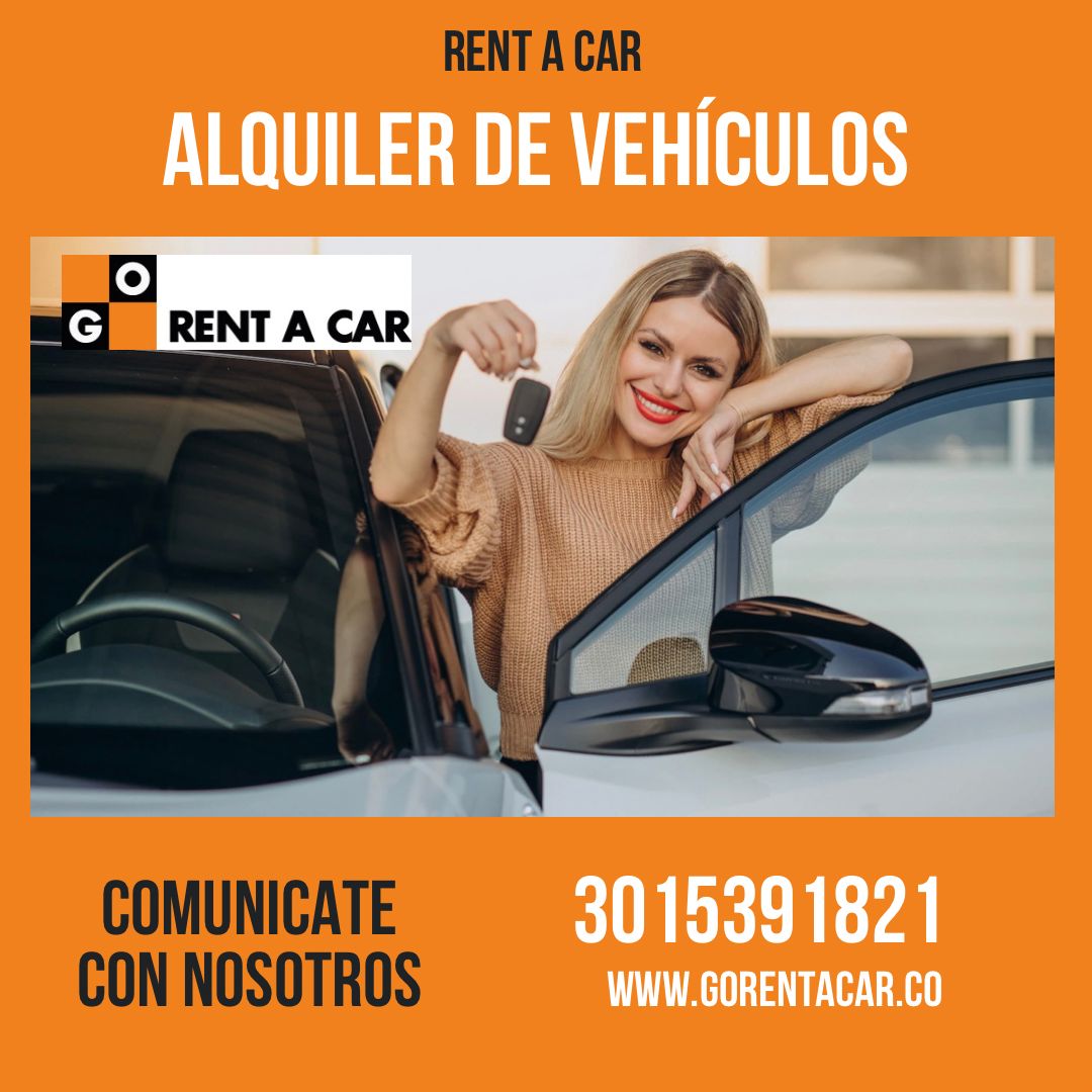 alquiler autos Medellin Go Rent a car 24 horas