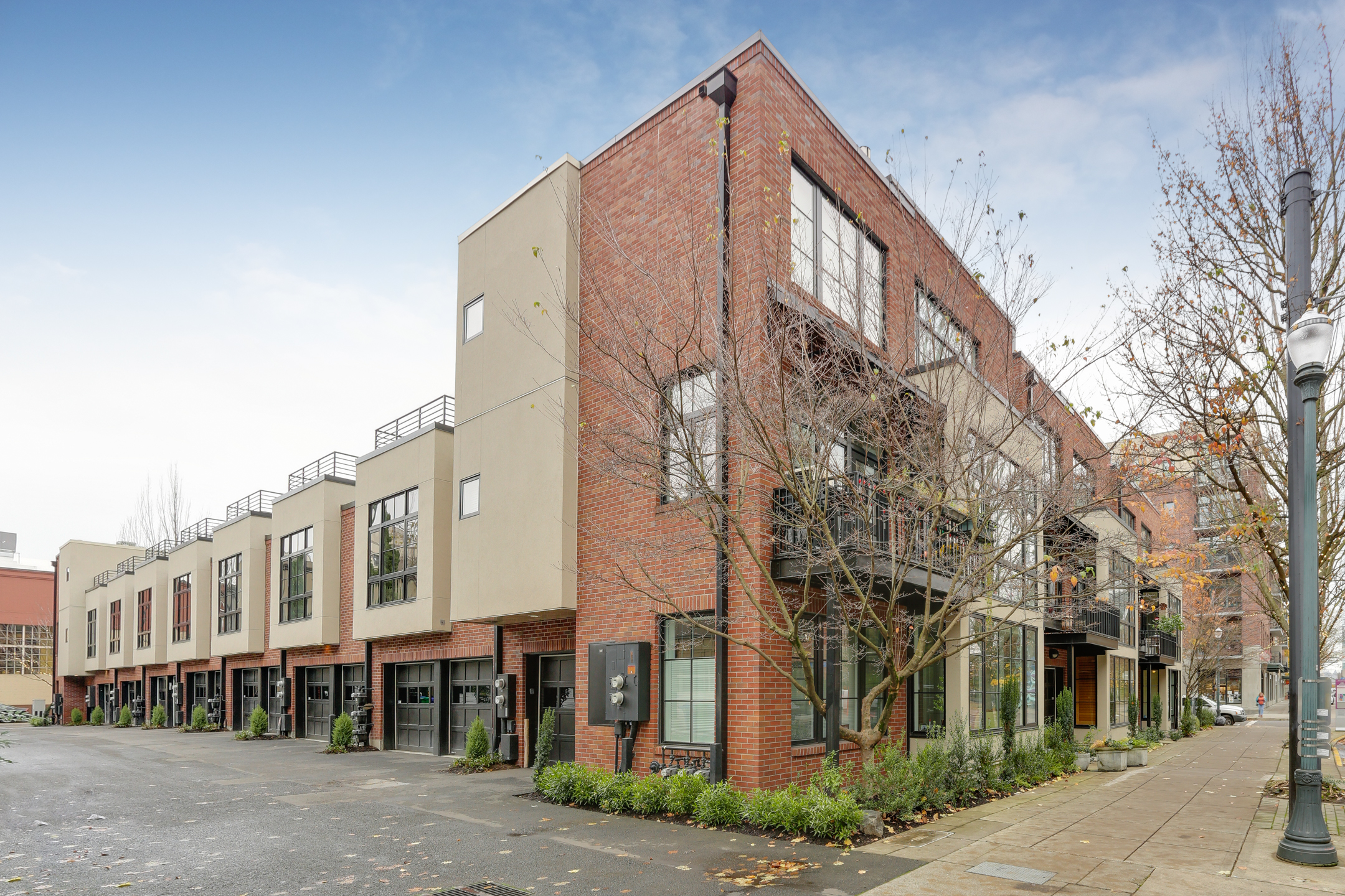 Johnson Street Townhomes Gores Construction