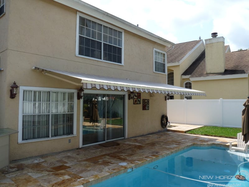 Retractable Screens & Awnings, Orlando, FL New Horizons