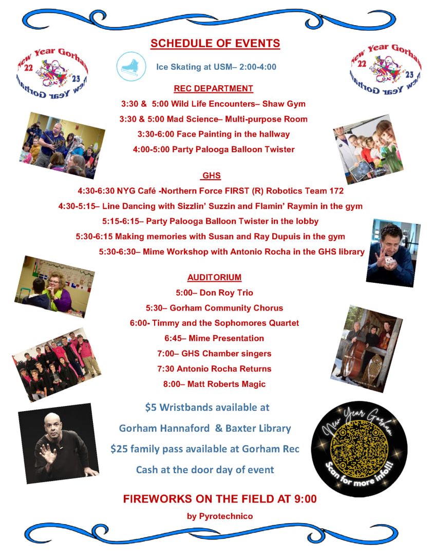 New Years in Gorham! Gorham Weekly