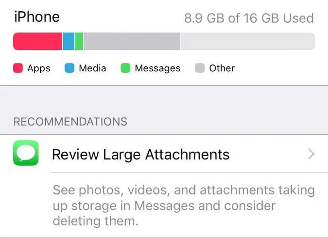 【iOS 11】iPhoneのストレージの節約方法を提案してくれる ゴリミー