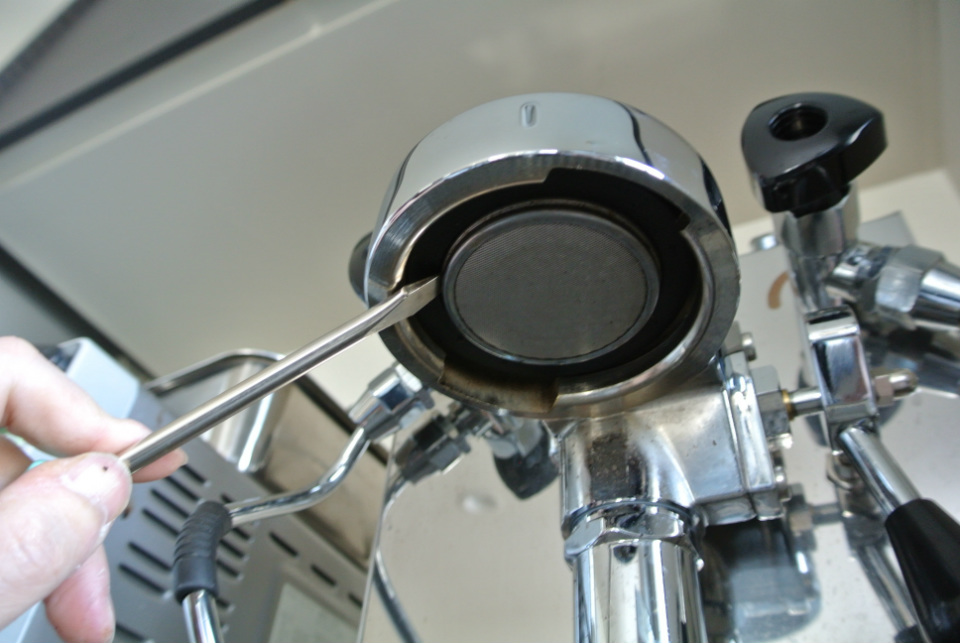 VIBIEMMEエスプレッソマシンのグループガスケット交換手順 自家焙煎コーヒー 悟理道珈琲工房 Goridou Coffee Factory