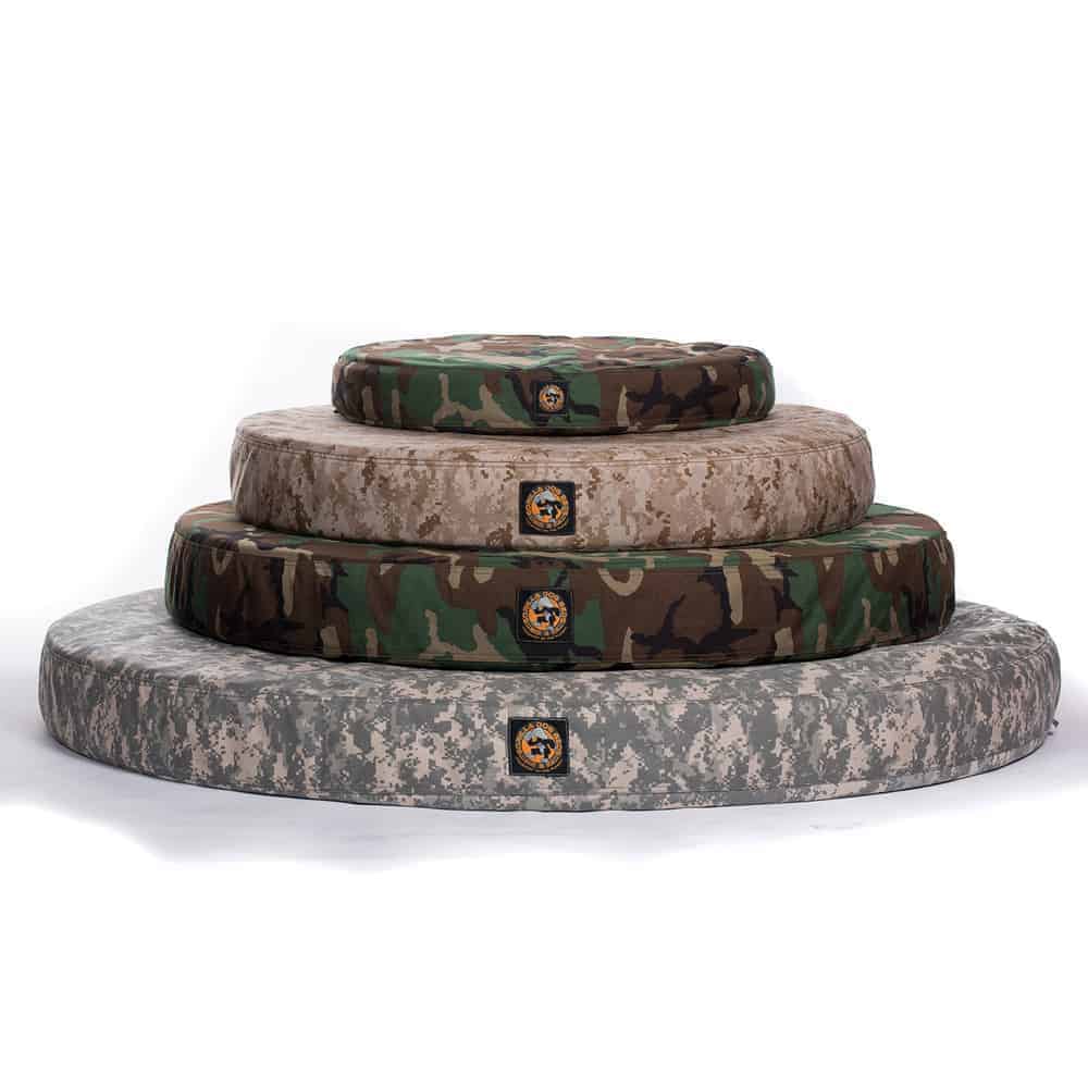 Cordura® Tough Camo Orthopedic Round Replacement Bed Covers