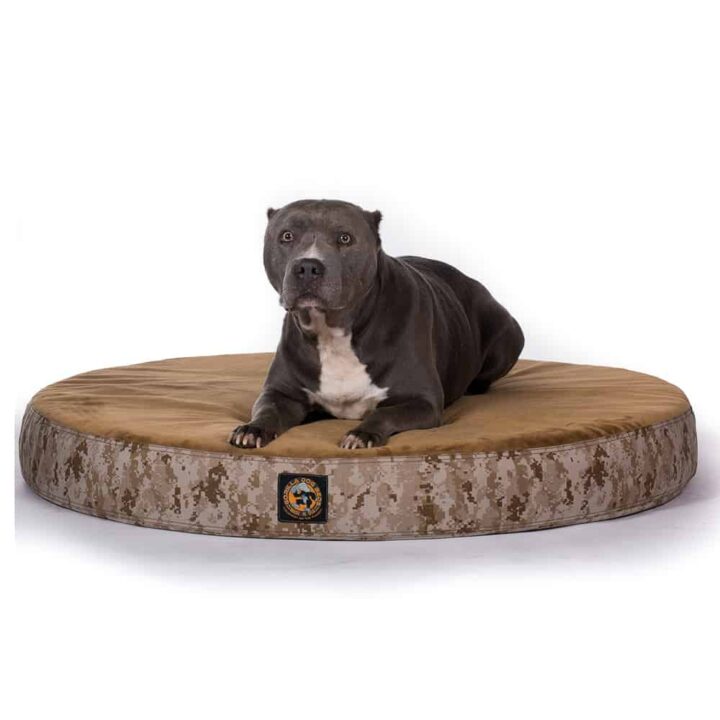 Round Orthopedic Dog Bed Featuring Cordura® Gorilla Dog Beds®