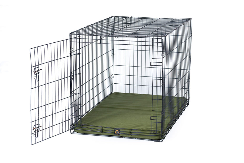 Solid Color Gorilla Ballistic Tough Orthopedic Dog Crate Pad