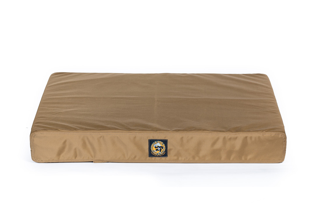 Solid Color Gorilla Ballistic Rectangular Orthopedic Dog Bed