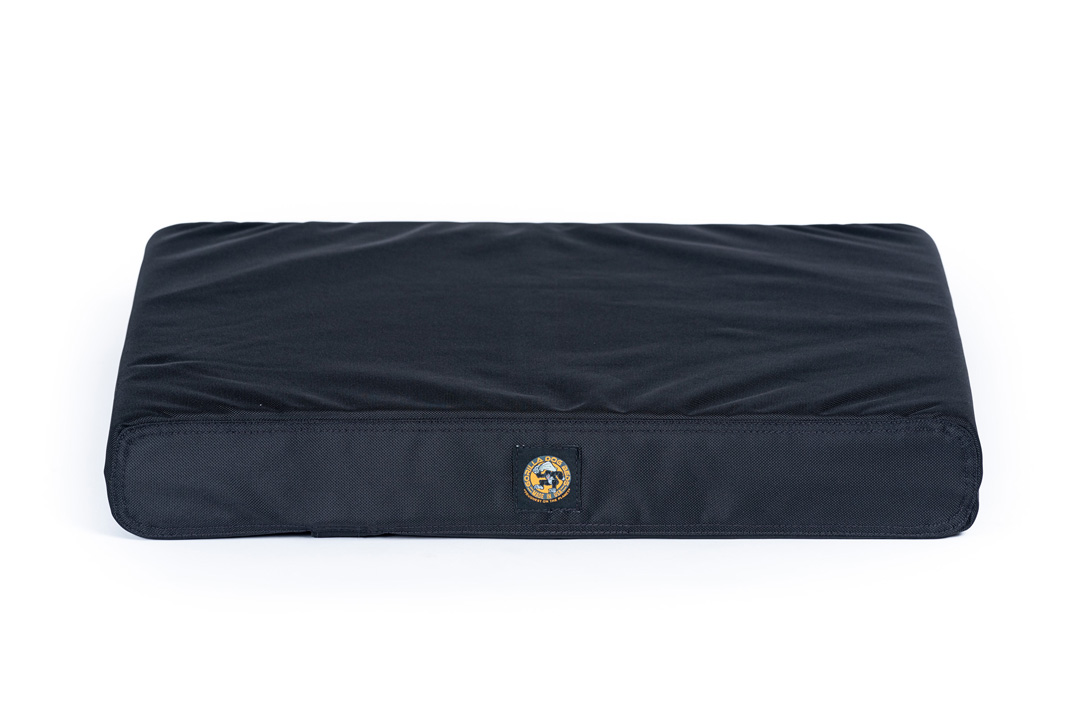 Solid Color Gorilla Ballistic Rectangular Orthopedic Dog Bed