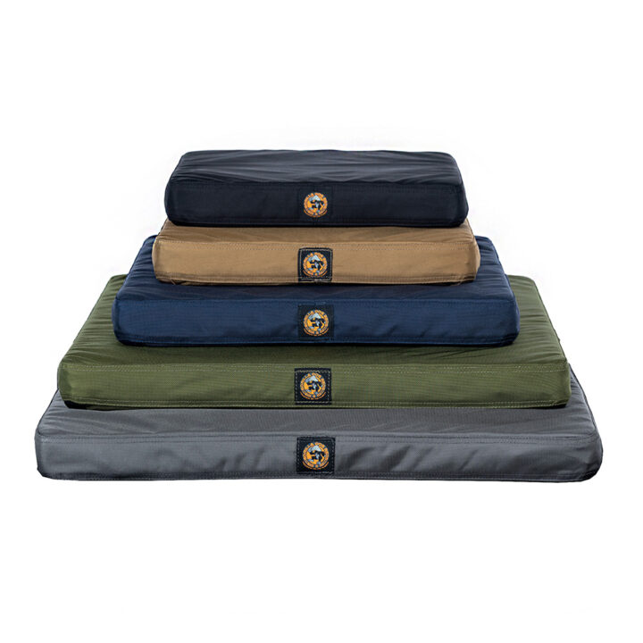 Solid Color Gorilla Ballistic Rectangular Orthopedic Dog Bed