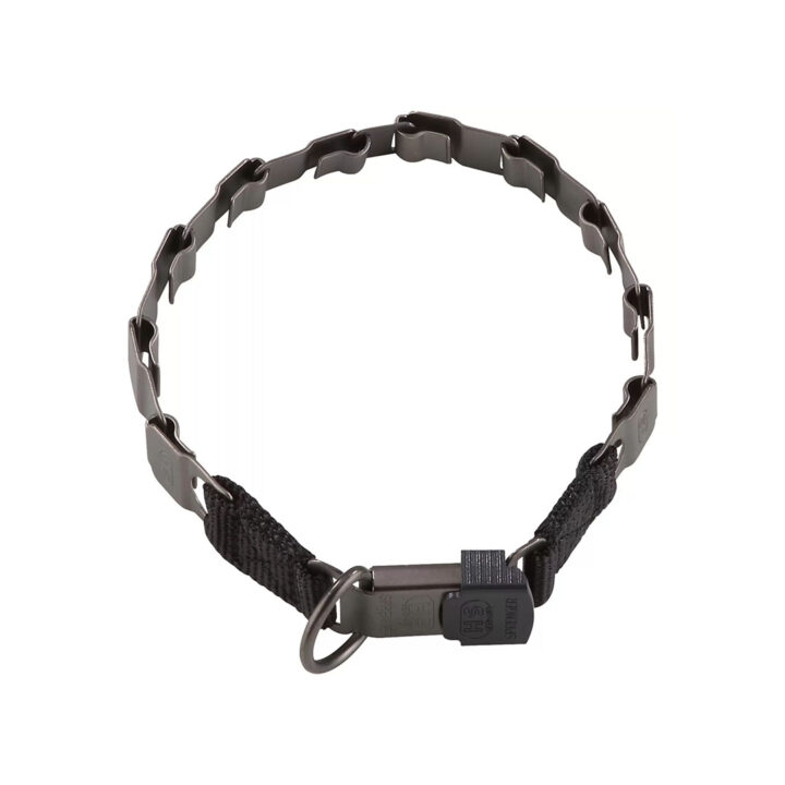 NEW! NeckTech Fun with ClicLock—Matte Black Stainless Chew Proof Dog Beds