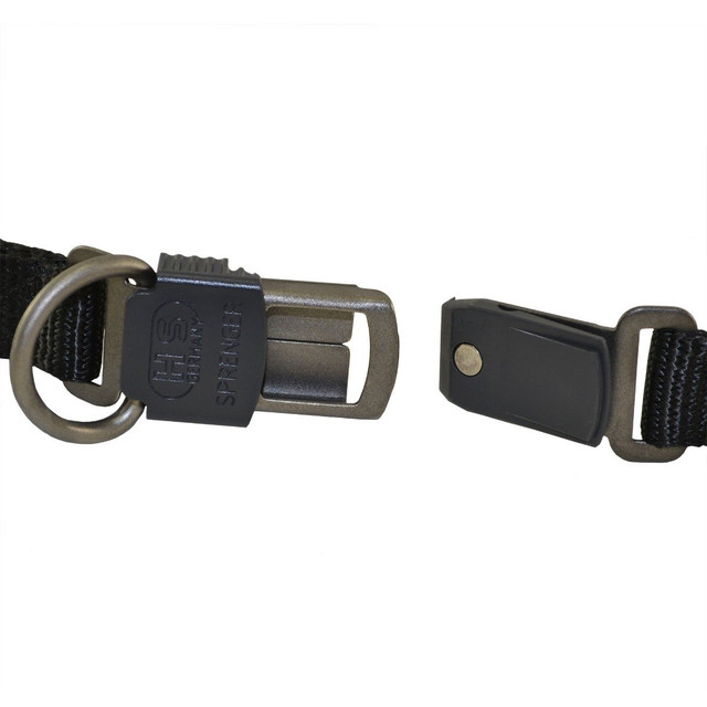 Herm Sprenger NeckTech Sport Black Matte Stainless Steel Collar with